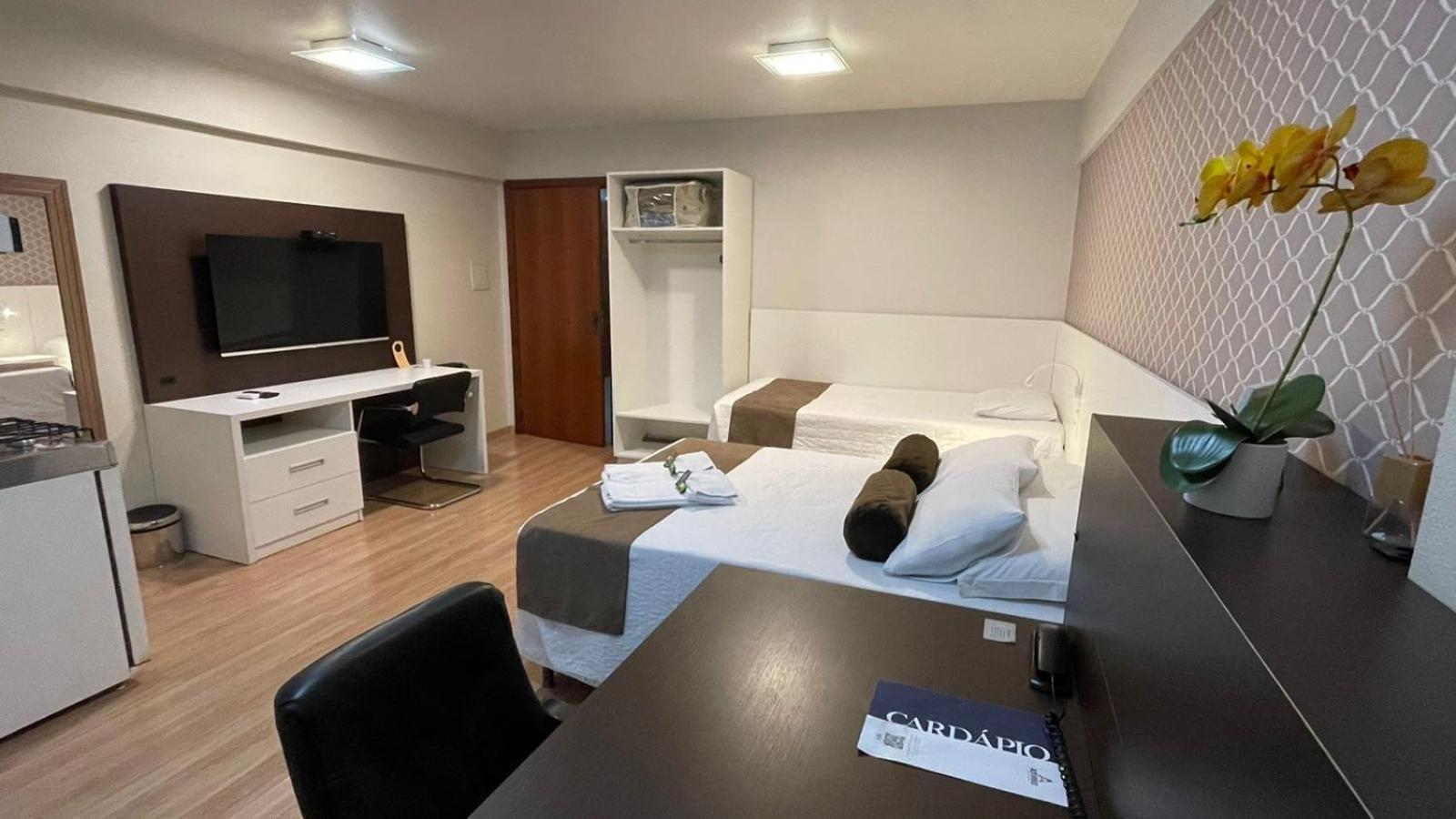 Aquarius Flat Aptos E Suites サンタ・クルス・ド・スル エクステリア 写真