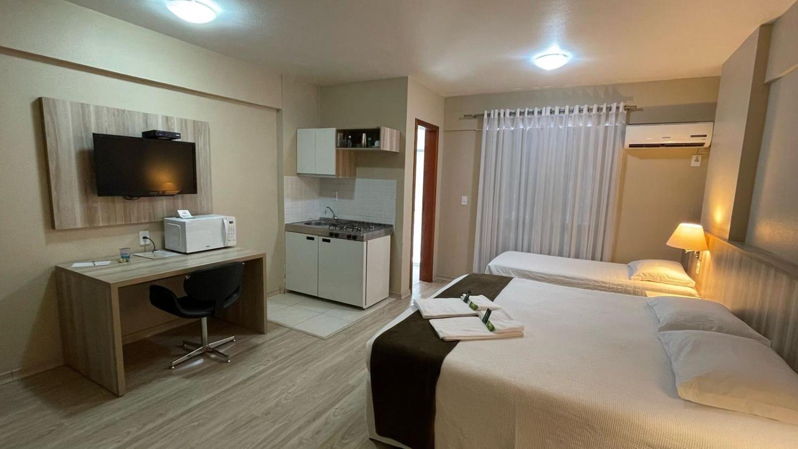 Aquarius Flat Aptos E Suites サンタ・クルス・ド・スル エクステリア 写真